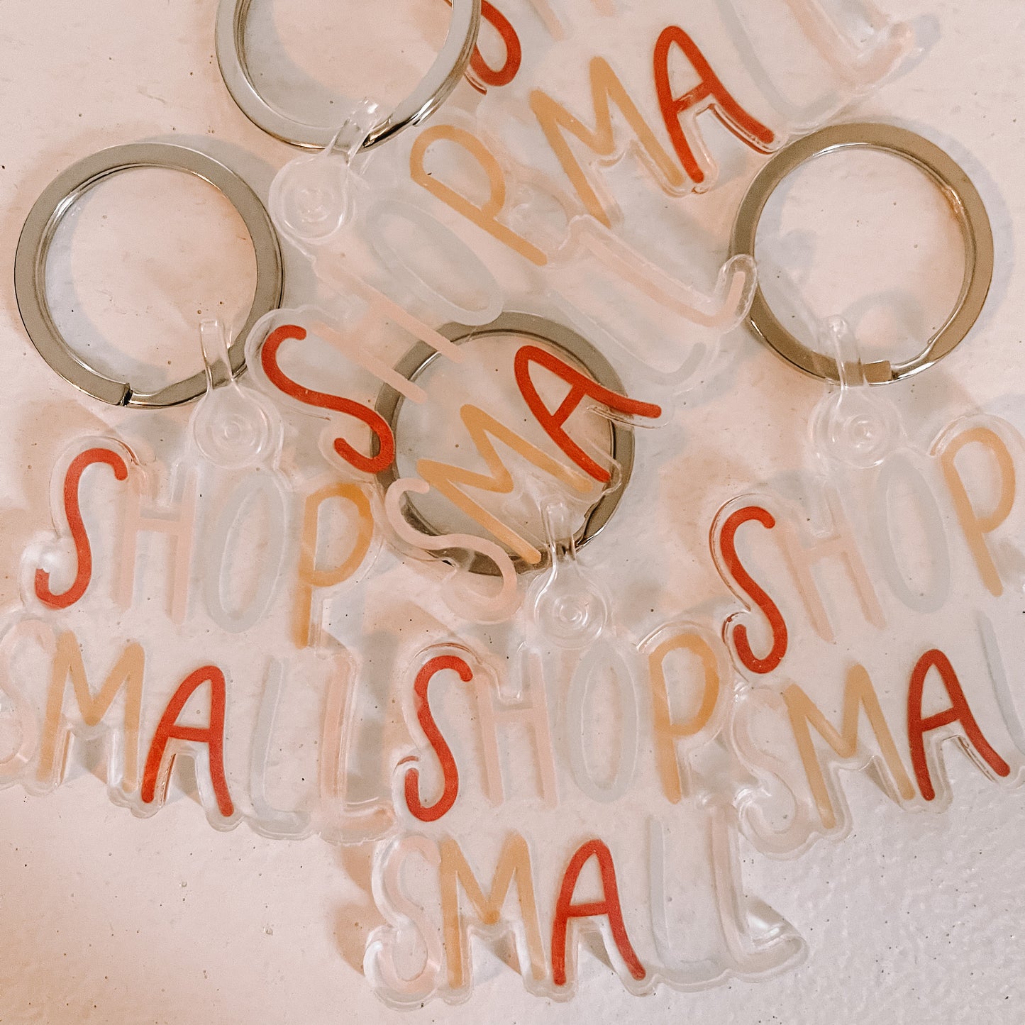 Clear Keychains with Key Ring (12 DESIGNS ON ONE LISTING)