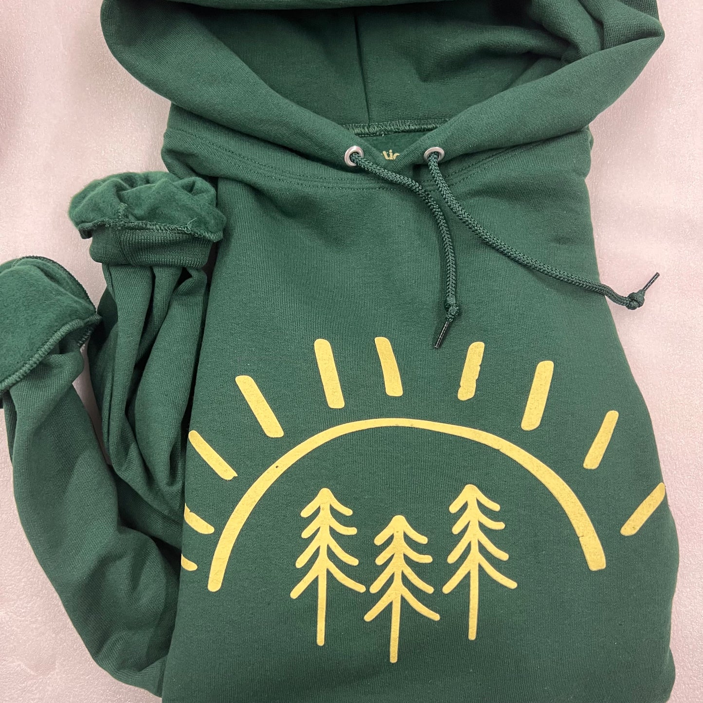 Pine Tree Sun Sweatshirt Hoodie