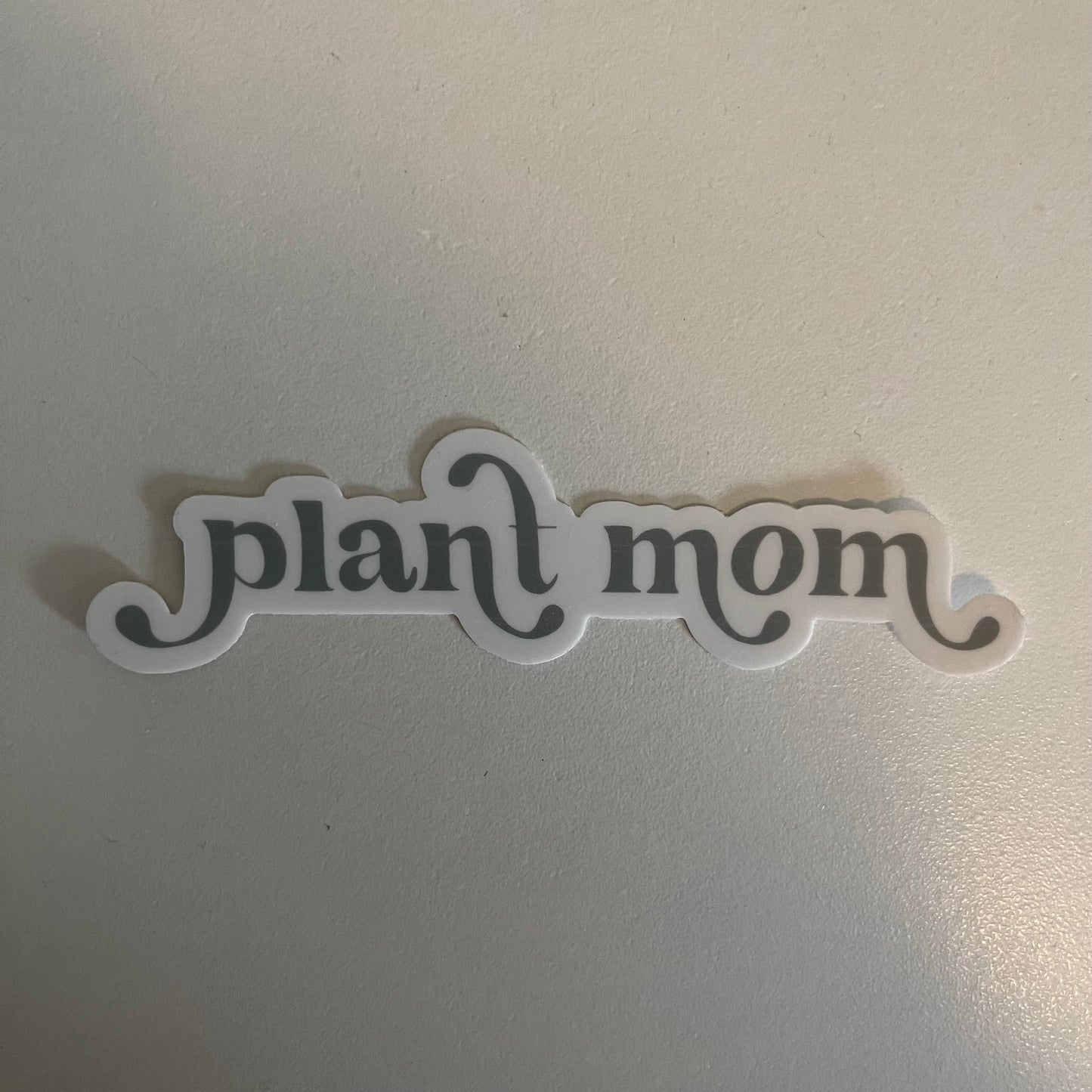 Plant Mom Waterproof Vinyl Sticker