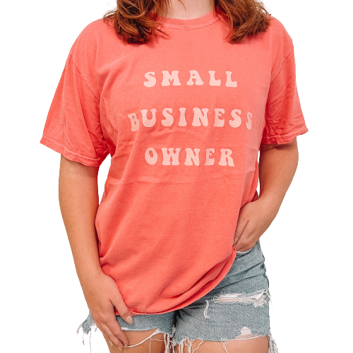 Watermelon Pink Classic Small Business Owner T-shirt