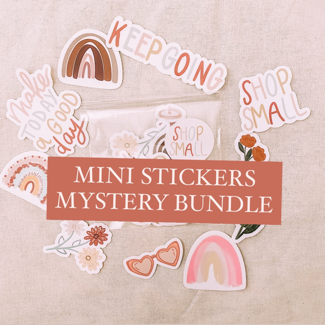 Mystery MINI Waterproof Vinyl Sticker Pack – Maddie Green Boutique