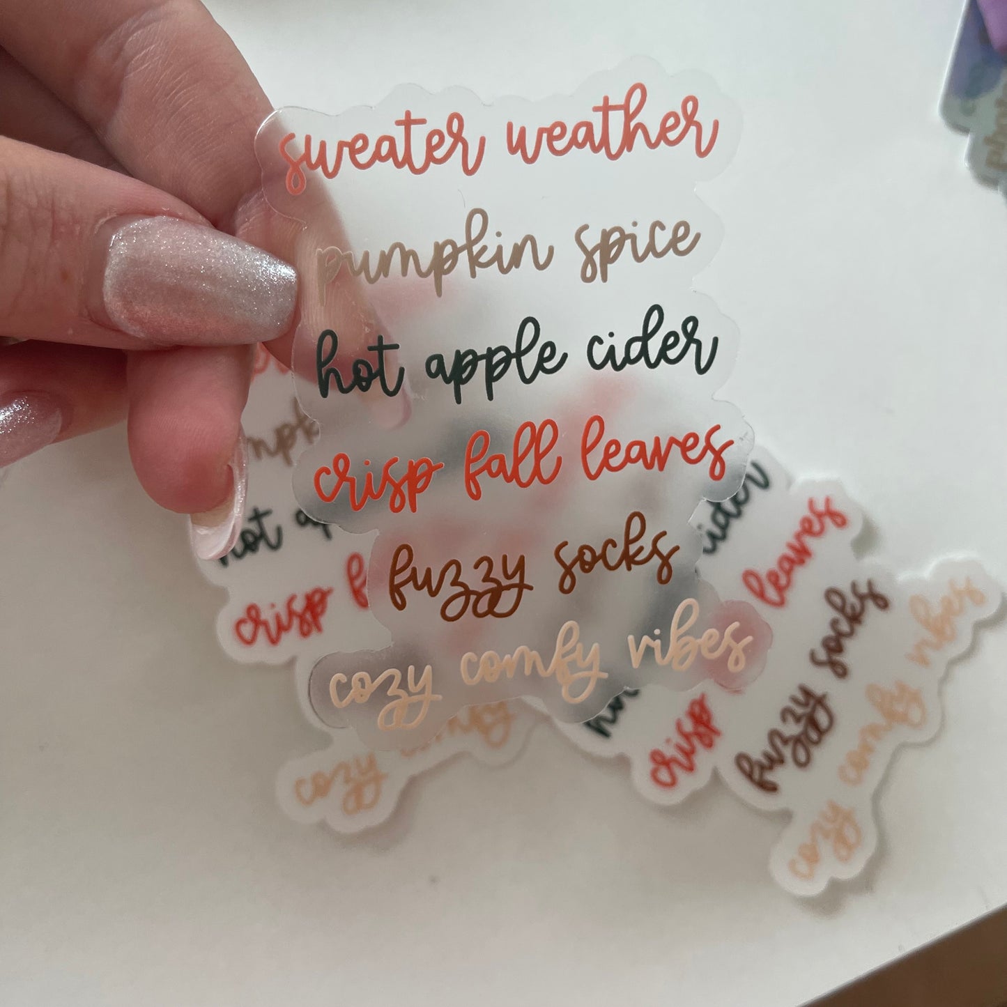 Fall Favorites Stickers
