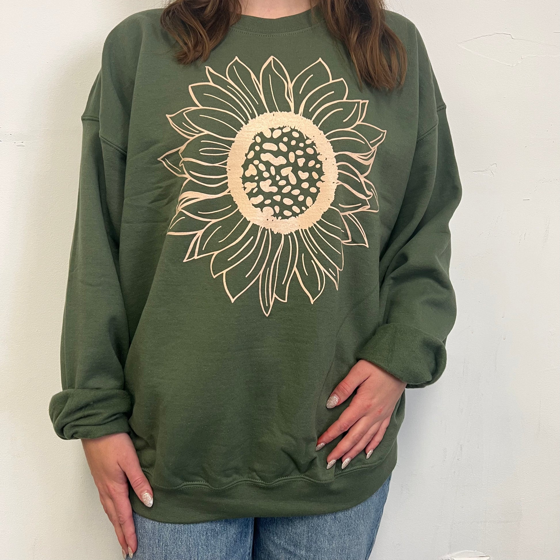 Sunflower crewneck Clearance